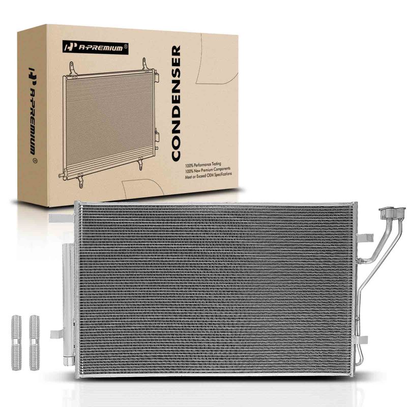 A/C Condenser with Receiver Drier for Hyundai Sonata 2020-2021 L4 2.5L