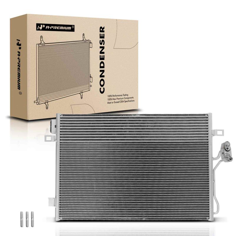 A/C Condenser without Receiver Drier for Dodge Journey 2009-2010 2.4L 3.5L