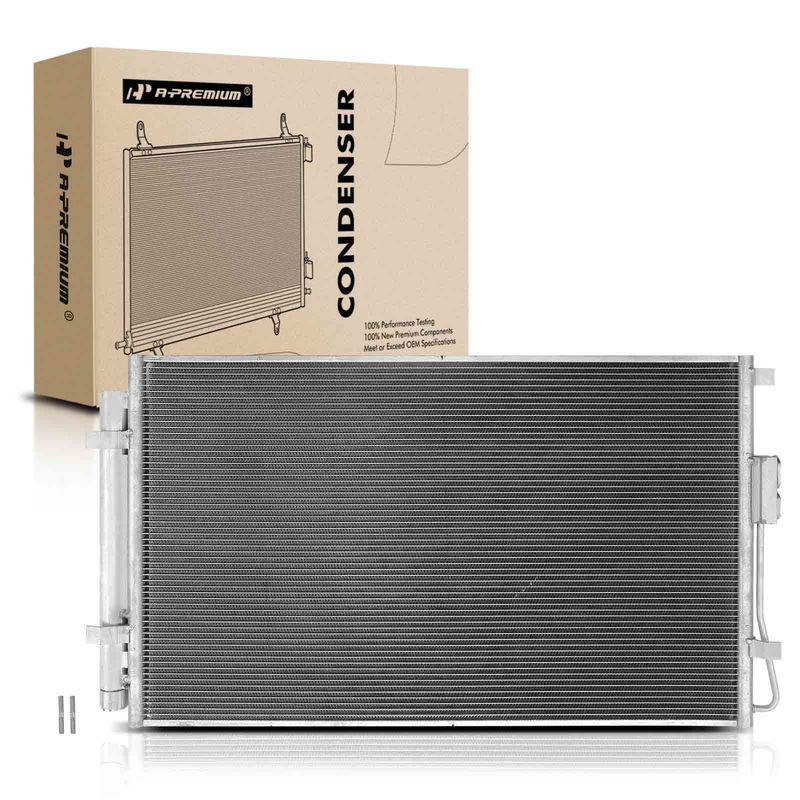 A/C Condenser with Receiver Drier for Hyundai Santa Fe 2013-2018 Santa Fe XL