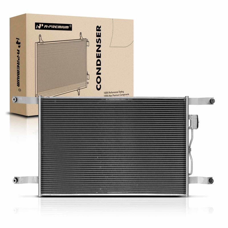 A/C Condenser without Receiver Drier for Freightliner Coronado 2004-2013