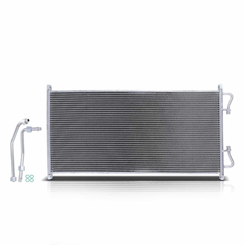 A/C Condenser without Receiver Drier for Ford F-150 2004-2008 Lincoln Mark LT