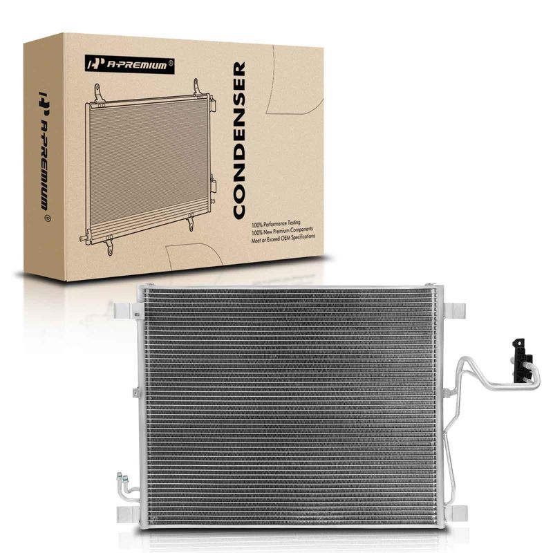 A/C Condenser without Receiver Drier for Infiniti EX35 EX37 FX35 FX37 FX50 Q50