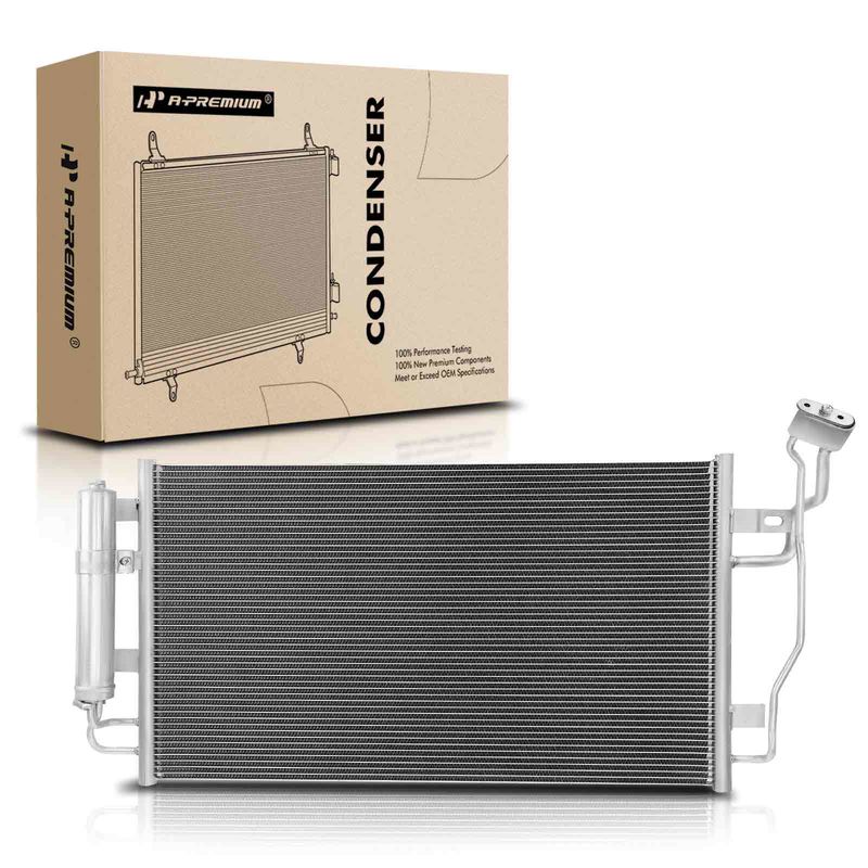 A/C Condenser with Receiver Drier for Nissan Leaf 2013-2017 S Model