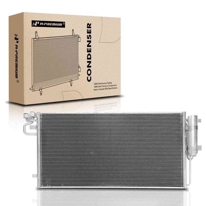 A/C Condenser with Receiver Drier for Ford Focus 2016-2018 Escape Lincoln MKC