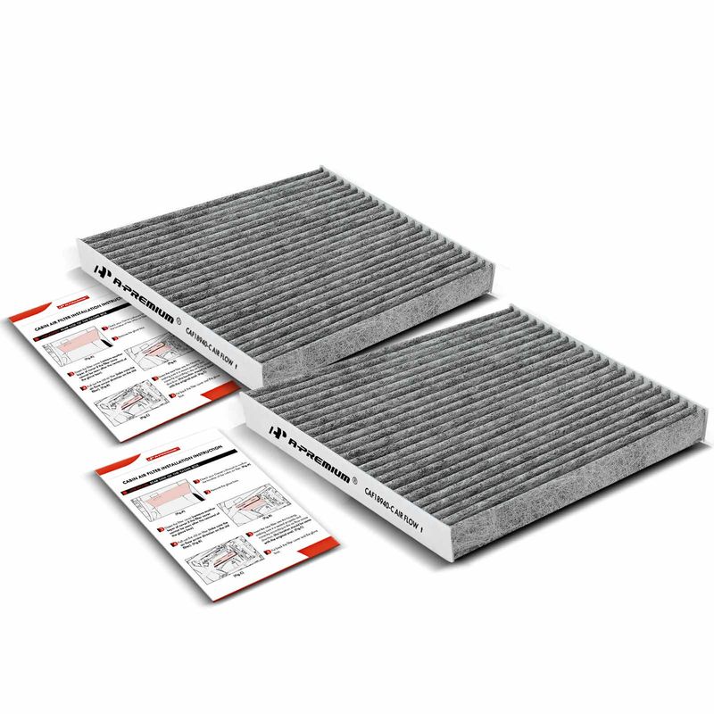 2x Activated Carbon Cabin Air Filters for BMW F26 X4 2015-2018 F25 X3 2011-2017