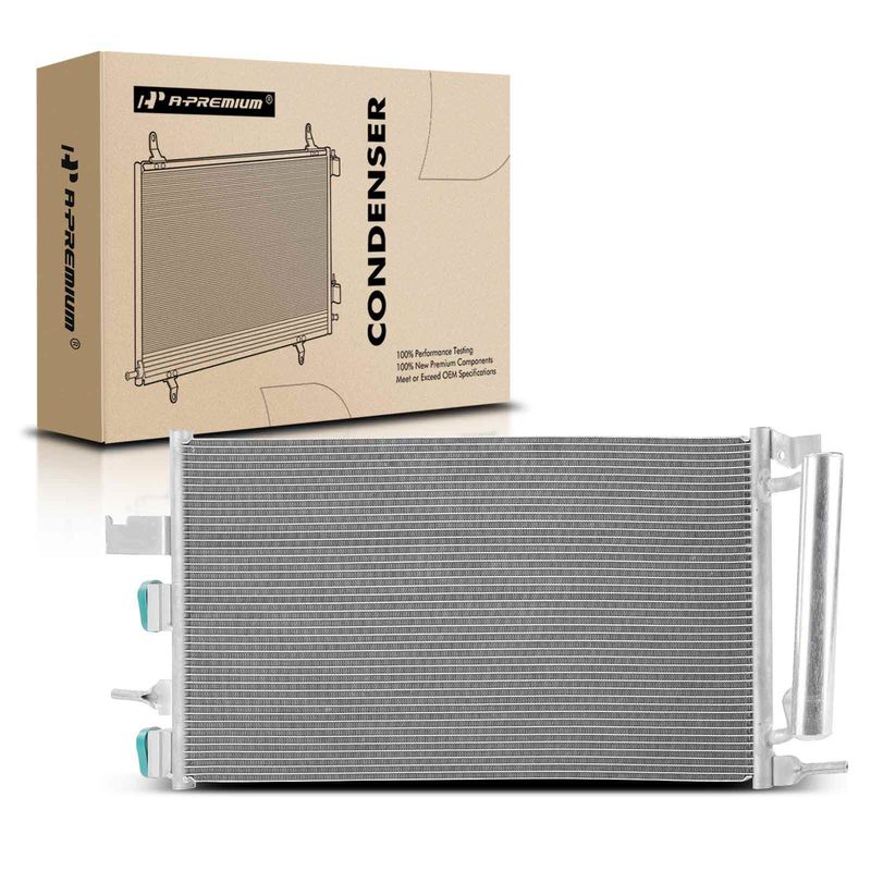 A/C Condenser with Receiver Drier for BMW X1 2016-2020 X2 Mini Cooper Clubman