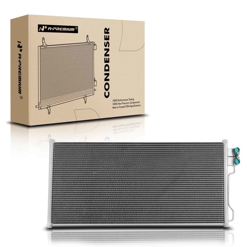 A/C Condenser without Receiver Drier for Ford Expedition Lincoln Navigator