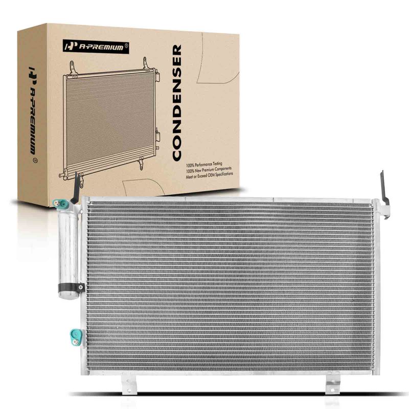 A/C Condenser with Receiver Drier for Mitsubishi Endeavor 2004-2008 2010-2011