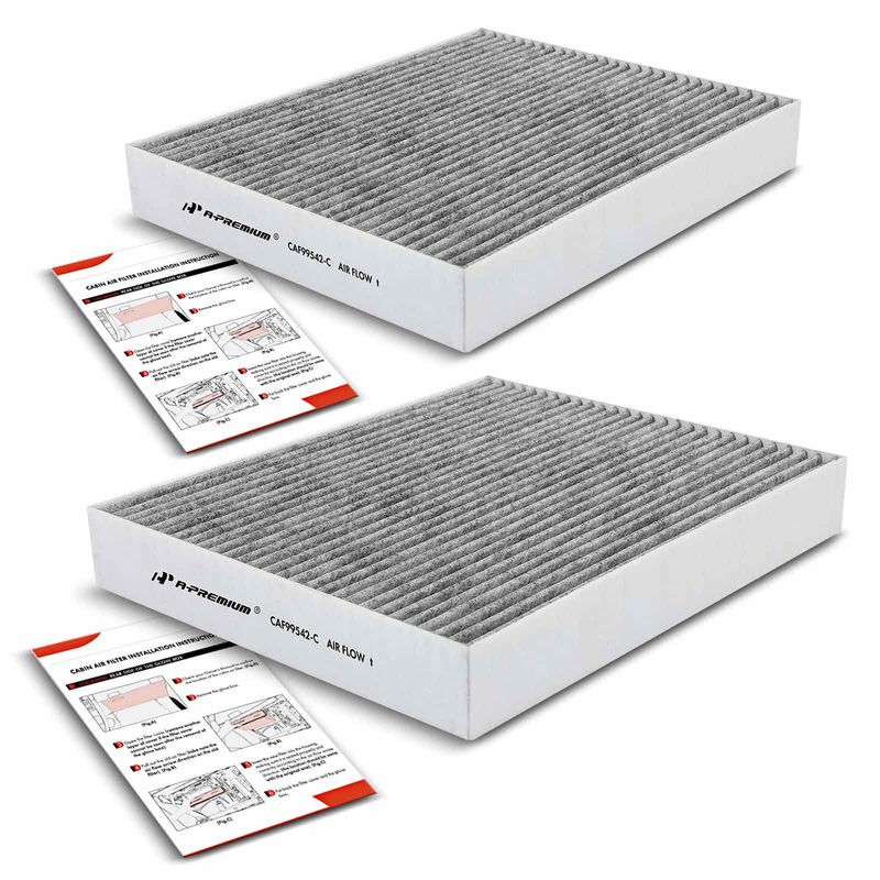 2x Activated Carbon Cabin Air Filters for Ford Explorer 20-23 Escape 20-22