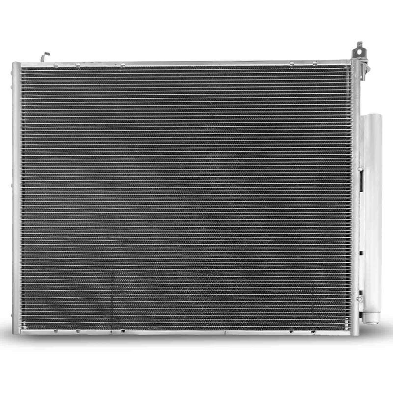 AC Condenser with Receiver Drier for Toyota FJ Cruiser 2007-2014 4.0L Aluminum