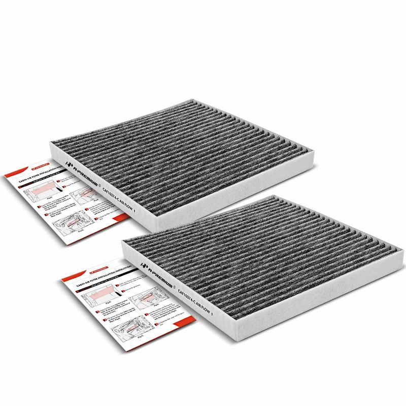 2x Activated Carbon Cabin Air Filters for Toyota Tacoma 05-23 Dodge Dart 13-16