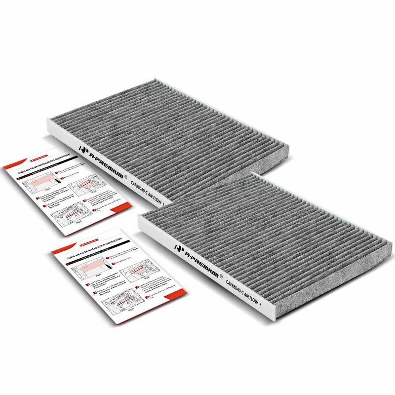 2x Activated Carbon Cabin Air Filters for Cadillac DeVille Buick LeSabre Pontiac