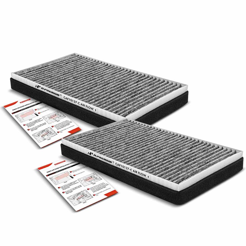 2x Activated Carbon Cabin Air Filters for Ford Escape 2002-2006 Mazda Tribute