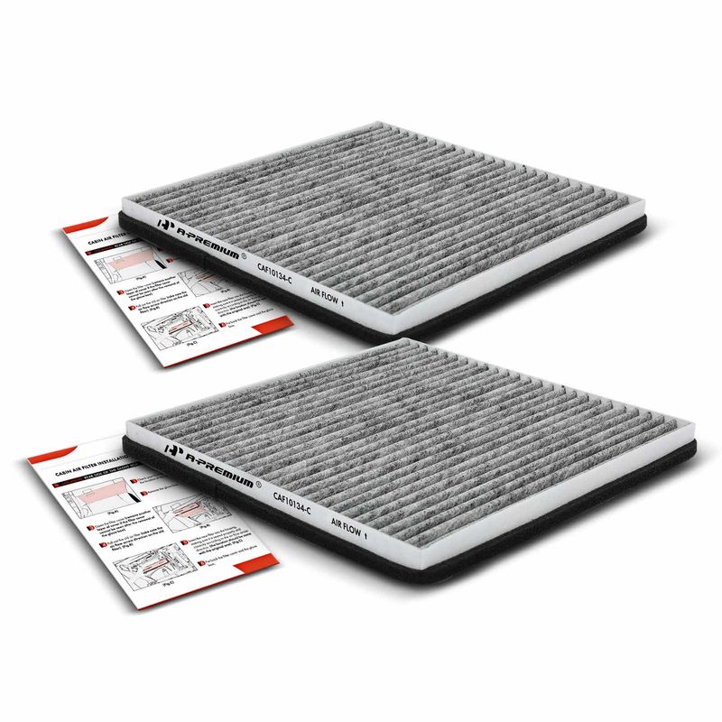 2x Activated Carbon Cabin Air Filters for Toyota Corolla 02-08 Matrix 03-08 1.8L