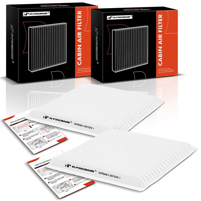 2x Cabin Air Filters for Toyota 4Runner FJ Cruiser Prius Celica Mazda MPV Subaru