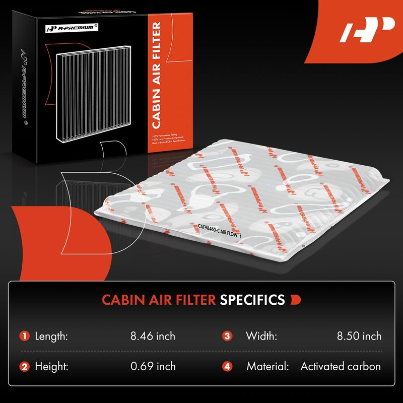 2x Cabin Air Filters for Toyota 4Runner FJ Cruiser Prius Celica Mazda MPV Subaru