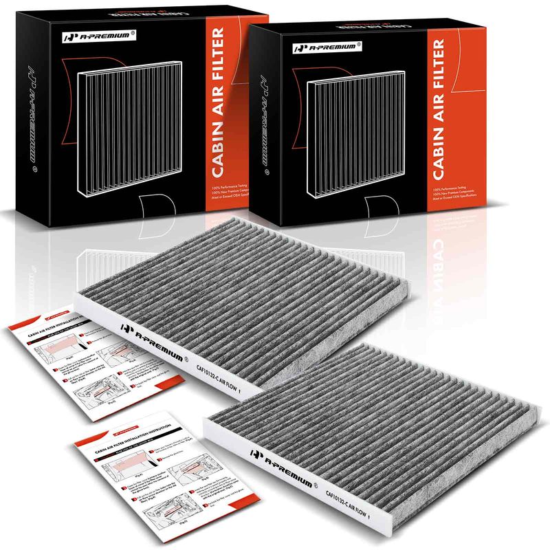 2x Activated Carbon Cabin Air Filters for Toyota Camry Avalon Lexus ES300 RX350
