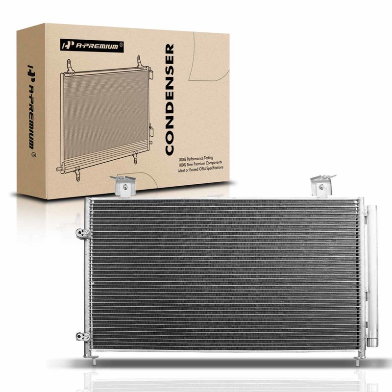 AC Condenser with Receiver Drier for Honda Odyssey 1999-2004 V6 3.5L