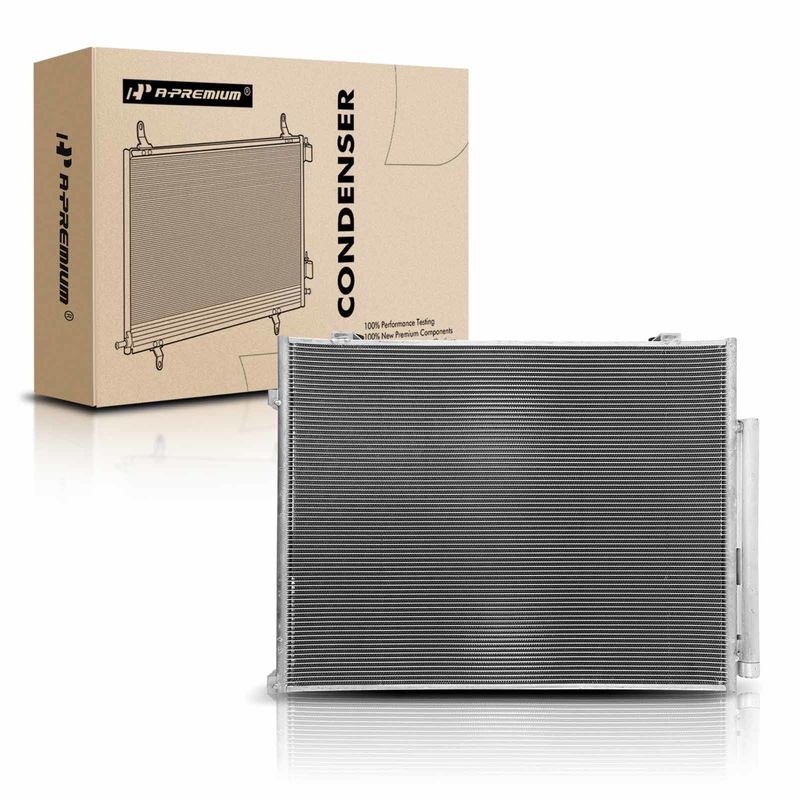 AC Condenser with Receiver Drier for Toyota Tundra 2006-2019 Sequoia 2008-2019
