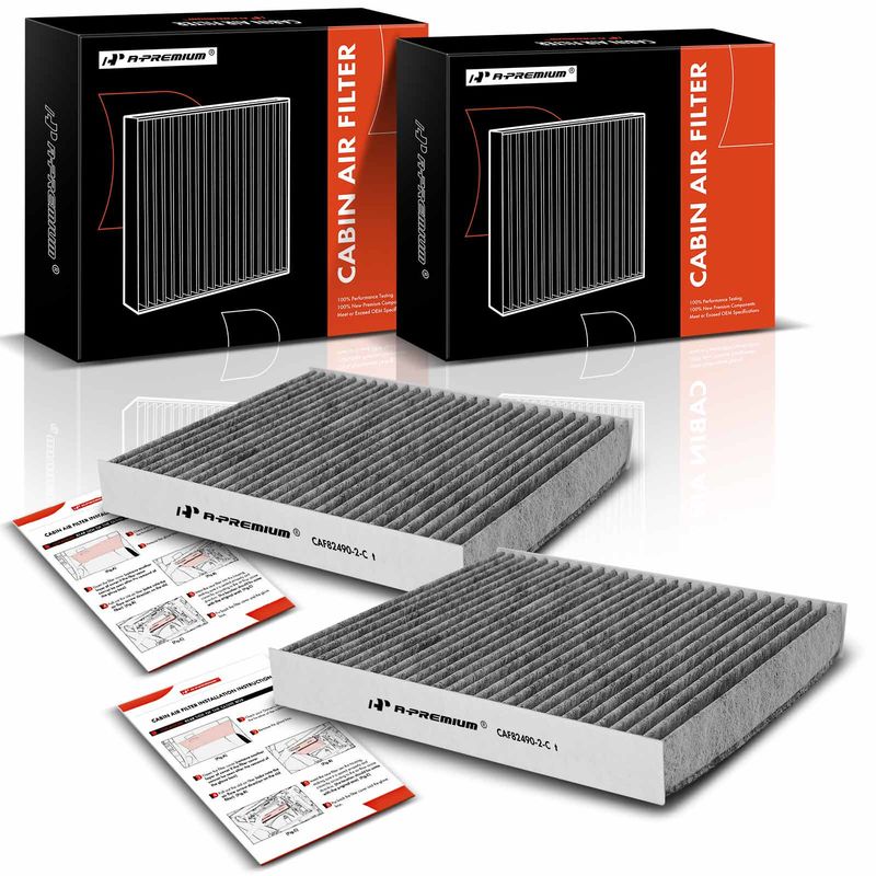 2x Activated Carbon Cabin Air Filter for Honda CR-V 1997-2001 Insight 2000-2006