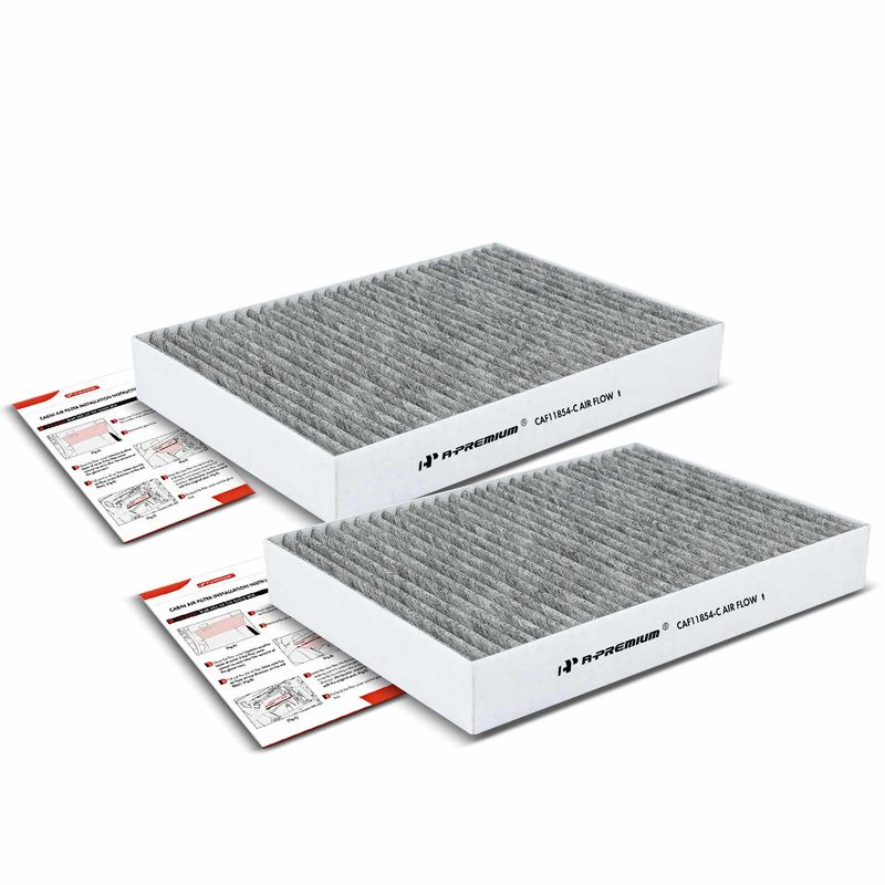 2x Activated Carbon Cabin Air Filter for Nissan Rogue 14-20 Rogue Sport 17-22
