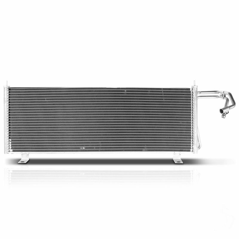 AC Condenser without Receiver Drier for Jeep Cherokee 1997-2001 2.5L 4.0L