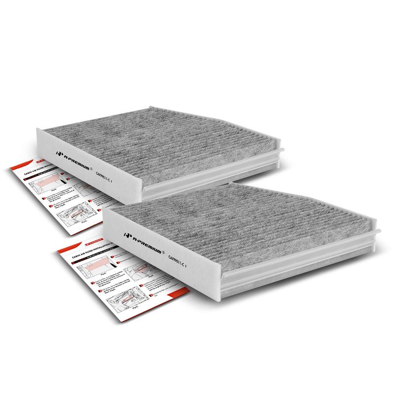 2x Activated Carbon Cabin Air Filter for Mercedes-Benz W246 B250 X156 INFINITI