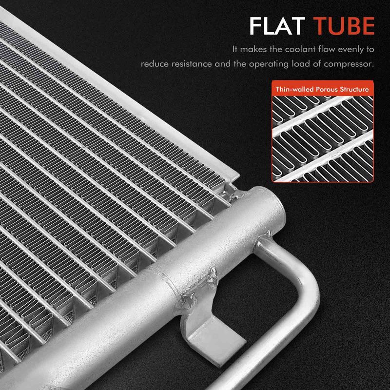 AC Condenser with Receiver Drier for Mazda 6 2011-2013 3.7L 2.5L