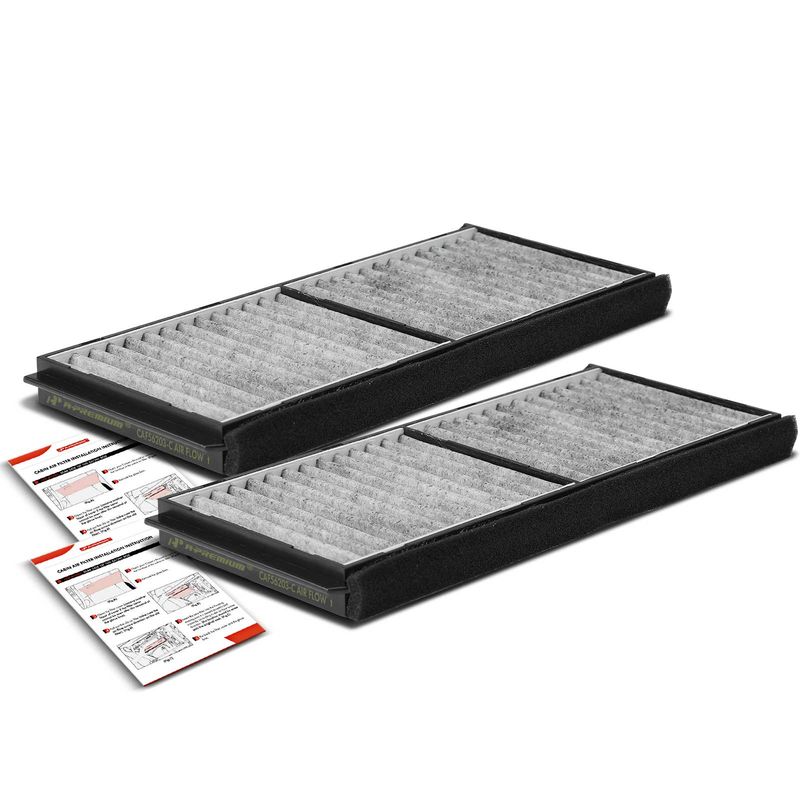 2x Activated Carbon Cabin Air Filter for Mazda 2 2011-2018 L4 1.5L