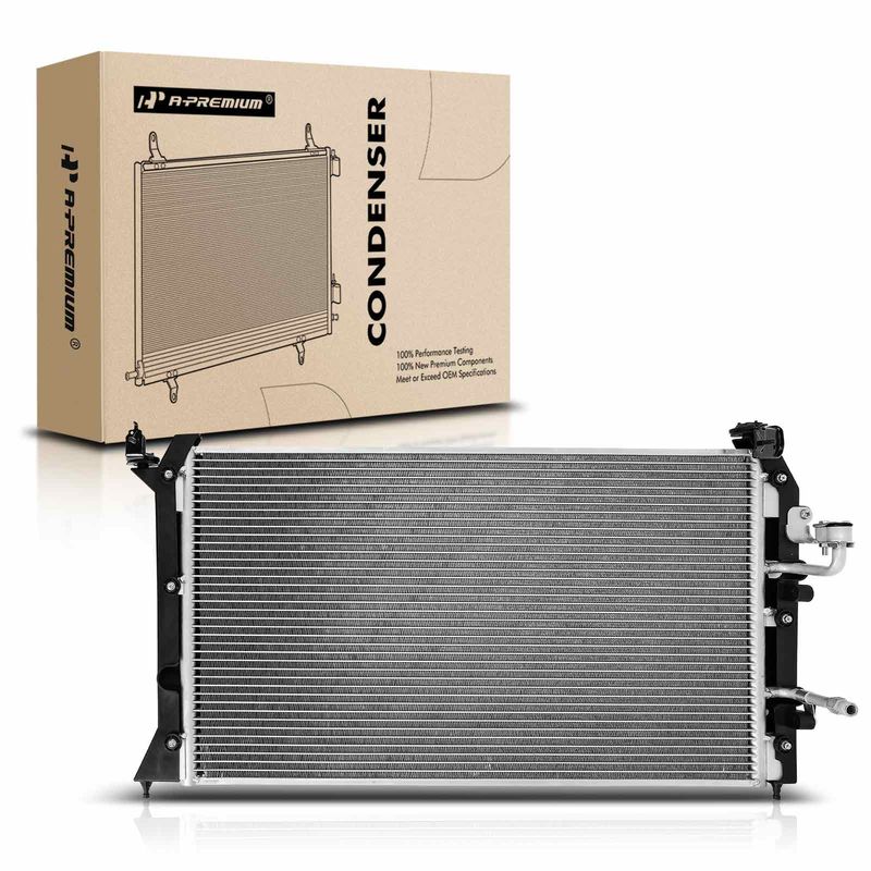 AC Condenser without Receiver Drier for Toyota Sienna 1998-2003 V6 3.0L