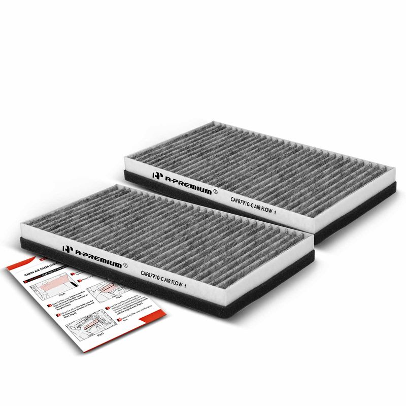 2x Activated Carbon Cabin Air Filter for Chevy Tahoe GMC Yukon Sierra 3500