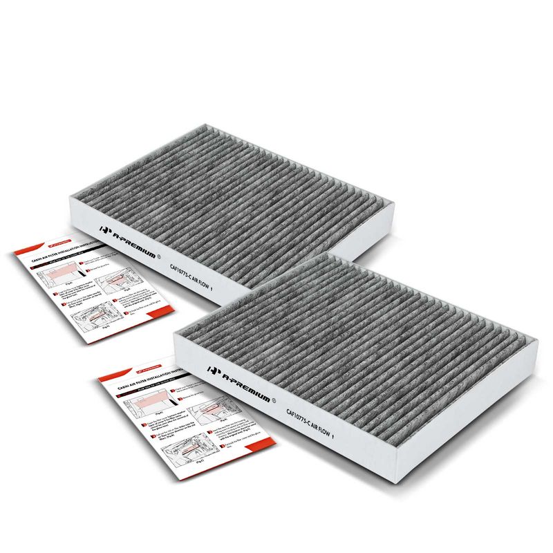 2x Activated Carbon Cabin Air Filter for Chevy Cruze Malibu Sonic Buick Regal