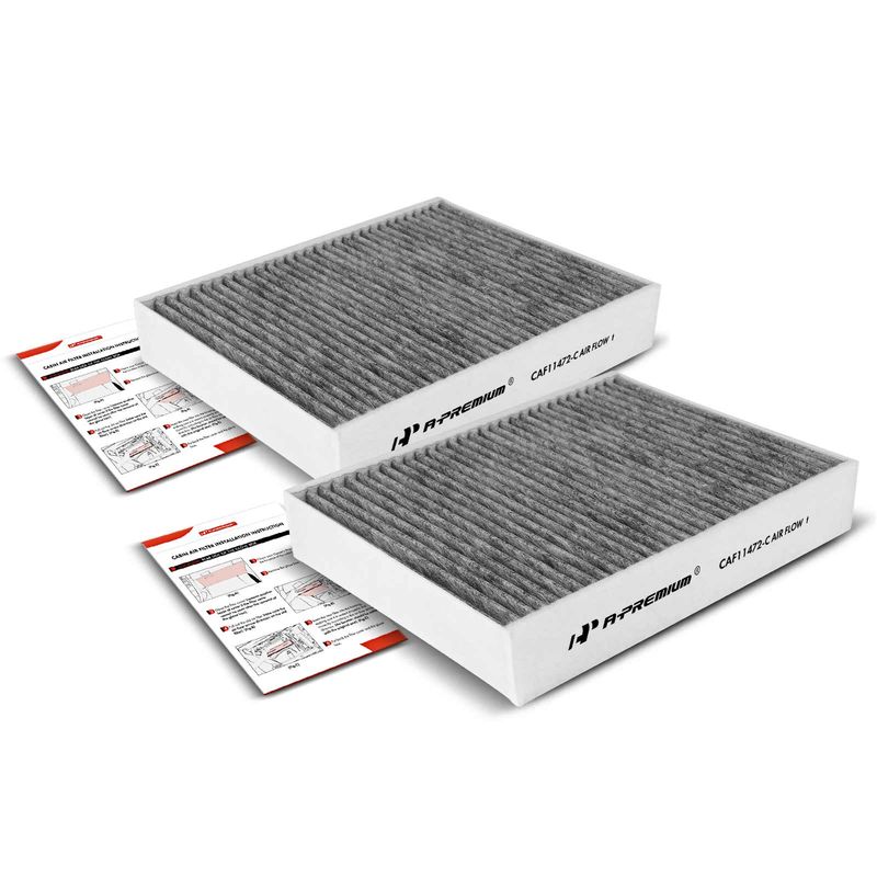 2x Activated Carbon Cabin Air Filter for BMW F22 F23 F30 F31 228i 330i GT xDrive