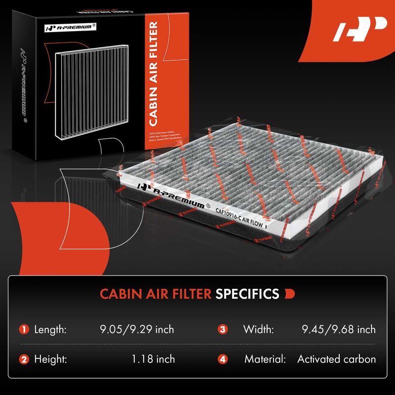 Activated Carbon Cabin Air Filter for BMW E85 E89 L12 i8 2015-2020 Z4 2003-2016