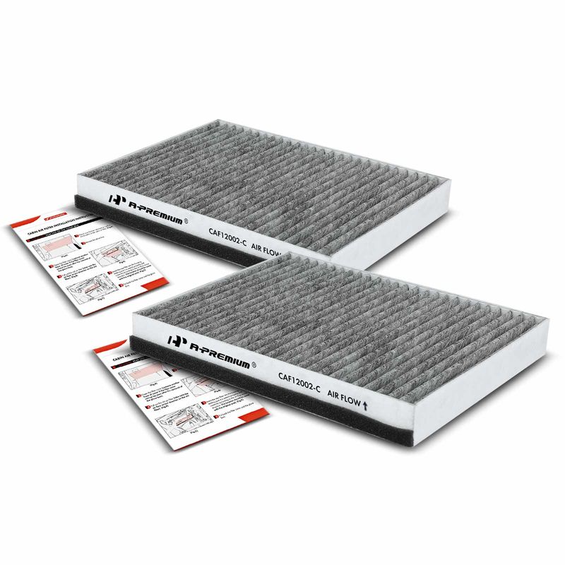 2x Activated Carbon Cabin Air Filter for Kia Soul 2014-2019 Soul EV 2015-2019