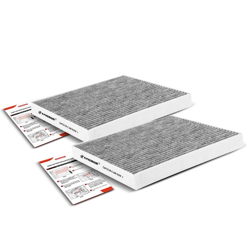 2x Activated Carbon Cabin Air Filter for Kia Optima 16-20 Hyundai Sonata 16-19