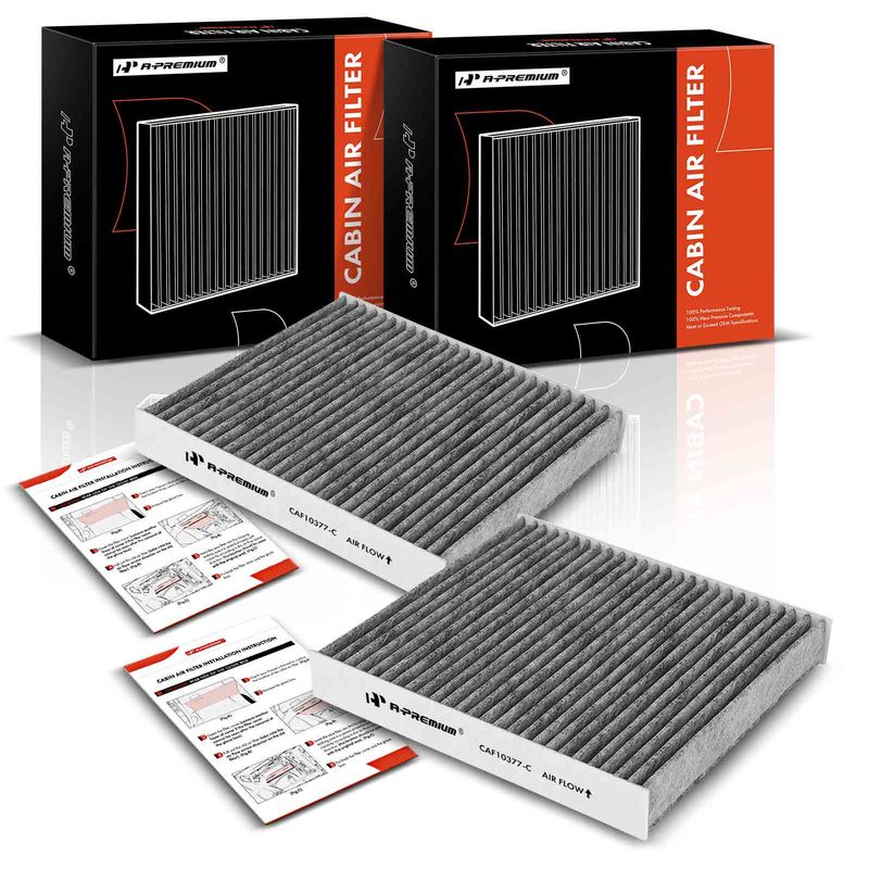 2x Activated Carbon Cabin Air Filter for Subaru Impreza 02-07 Saab 9-2X 05-06