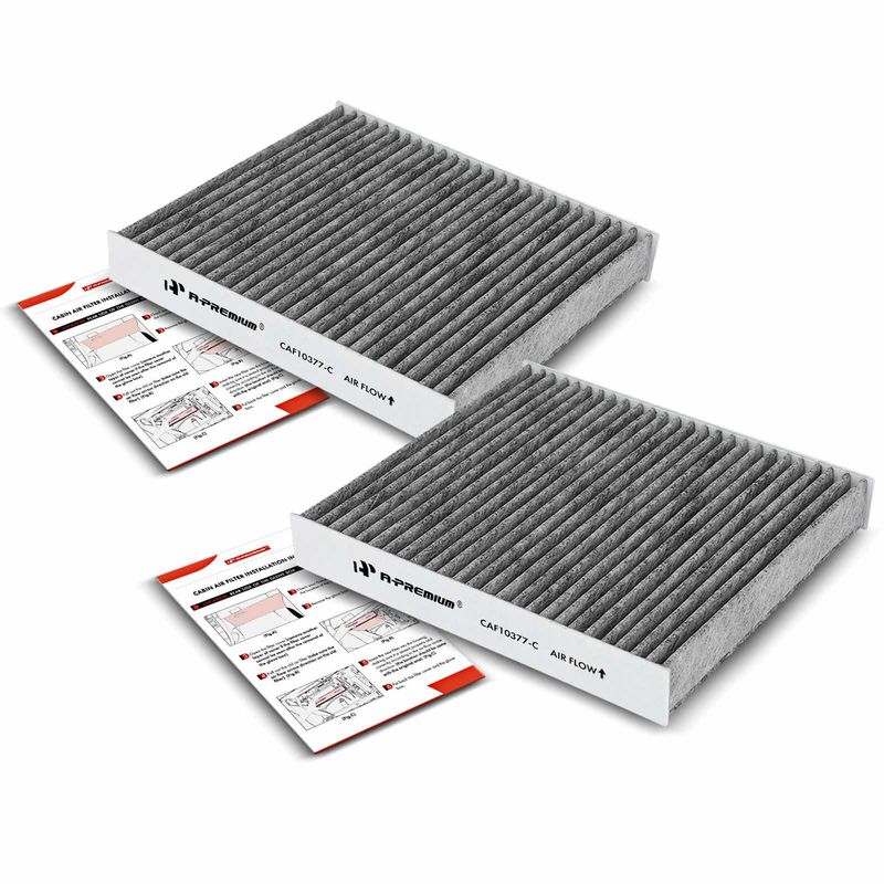 2x Activated Carbon Cabin Air Filter for Subaru Impreza 02-07 Saab 9-2X 05-06
