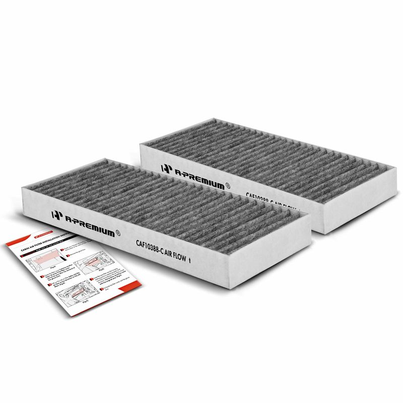 2x Activated Carbon Cabin Air Filter for Nissan Armada NV2500 NV3500 INFINITI