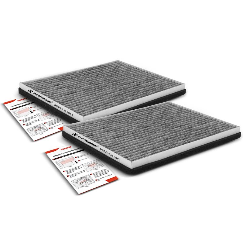 2x Activated Carbon Cabin Air Filter for Suzuki Grand Vitara 2006-2013