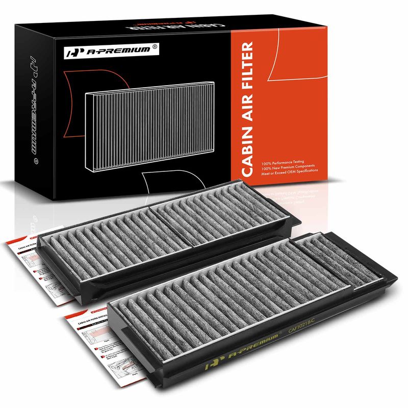 2x Activated Carbon Cabin Air Filter for Mazda 3 2004-2009 5 2006-2017 3 Sport