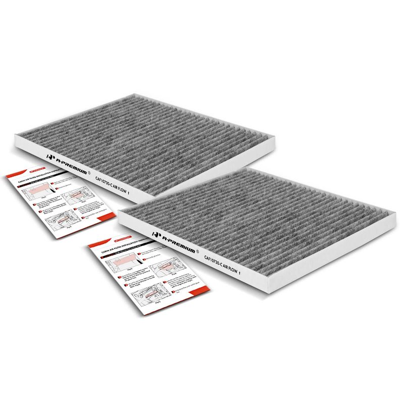 2x Activated Carbon Cabin Air Filter for Kia Borrego 2009-2011 Spectra 2004-2009