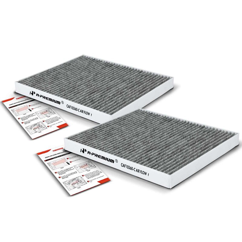 2x Activated Carbon Cabin Air Filter for Cadillac Escalade Chevrolet GMC Hummer