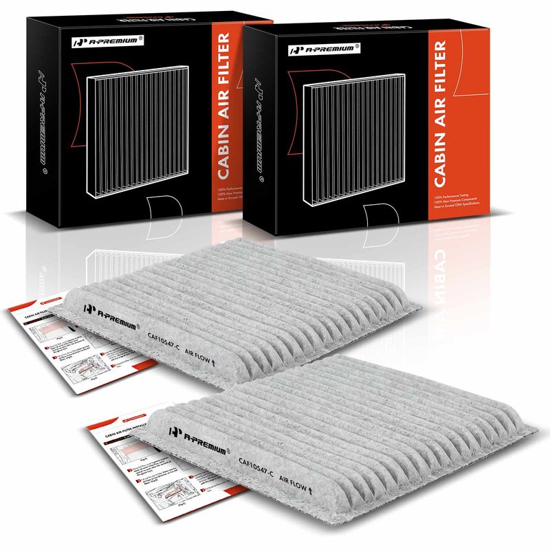 2x Activated Carbon Cabin Air Filter for Ford Edge 07-15 Lincoln MKX 07-18
