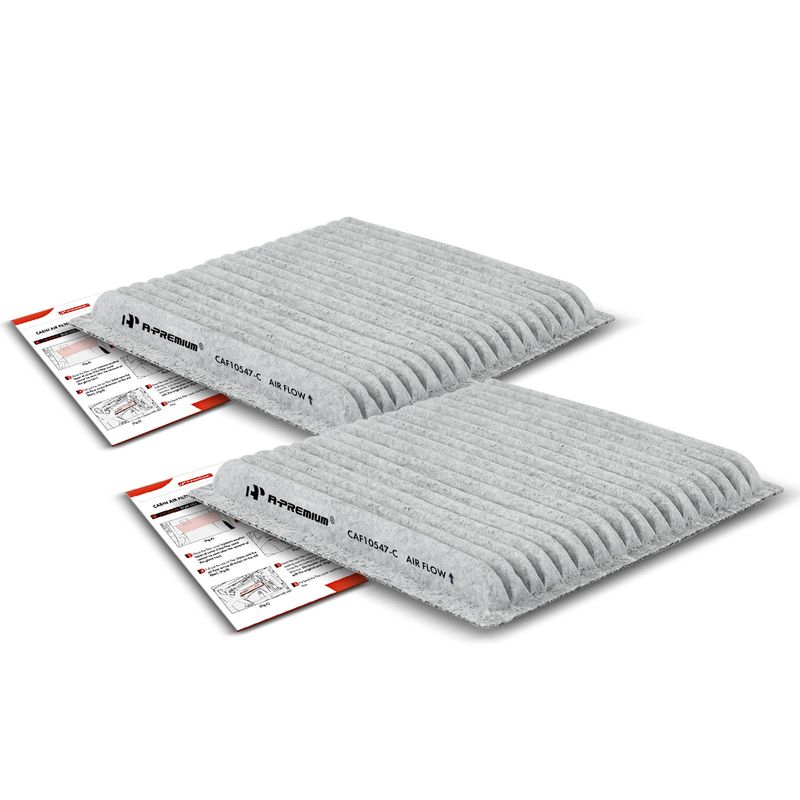 2x Activated Carbon Cabin Air Filter for Ford Edge 07-15 Lincoln MKX 07-18