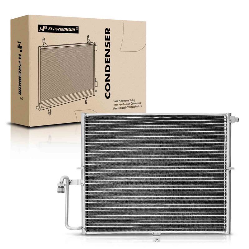 AC Condenser without Receiver Drier for Mercedes-Benz G500 2002-2008 5.0L