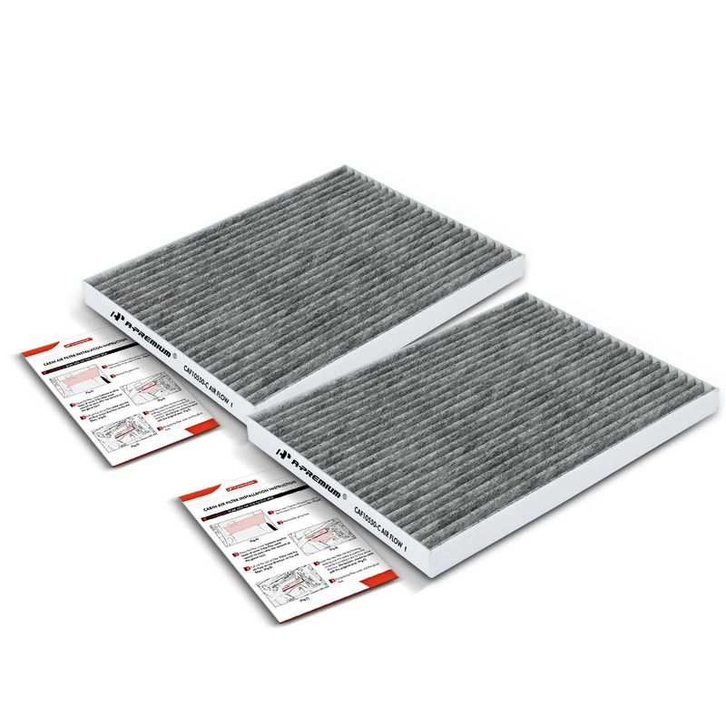 2x Activated Carbon Cabin Air Filter for Nissan Rogue 08-13 Rogue Select 14-15
