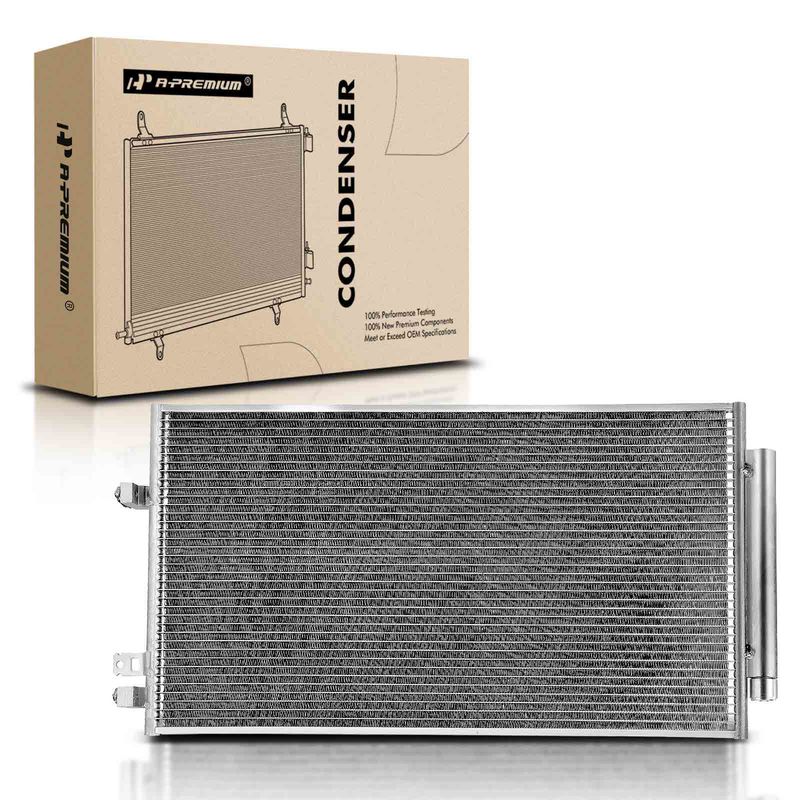 AC Condenser with Receiver Drier for Jeep Renegade 2015-2018 Fiat 500X 1.4L