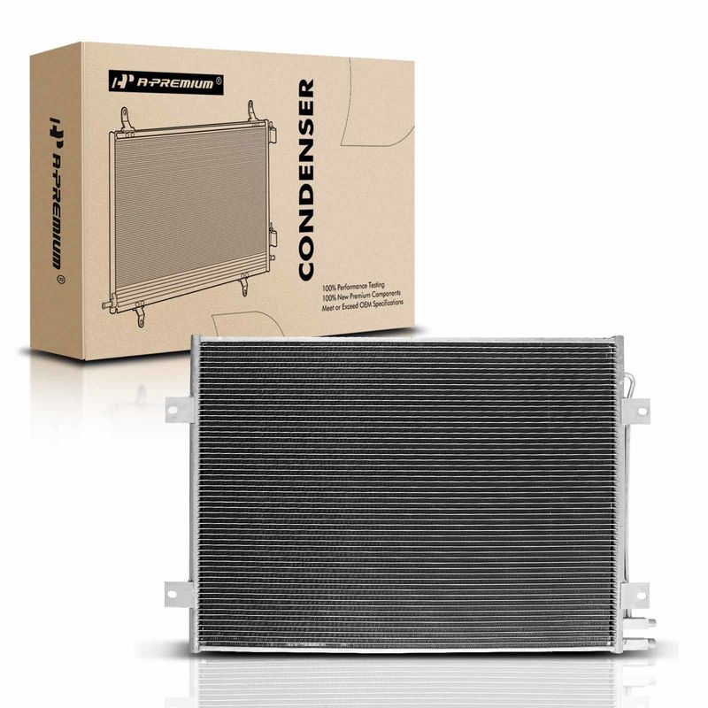 AC Condenser without Receiver Drier for Mack CH CL DM DMM RD CS200P Mid-Liner