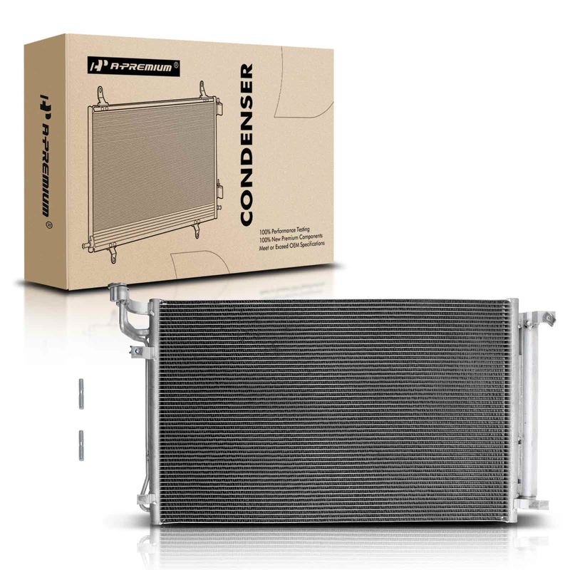 AC Condenser with Receiver Drier for Genesis G90 2017-2019 G80 Hyundai Genesis